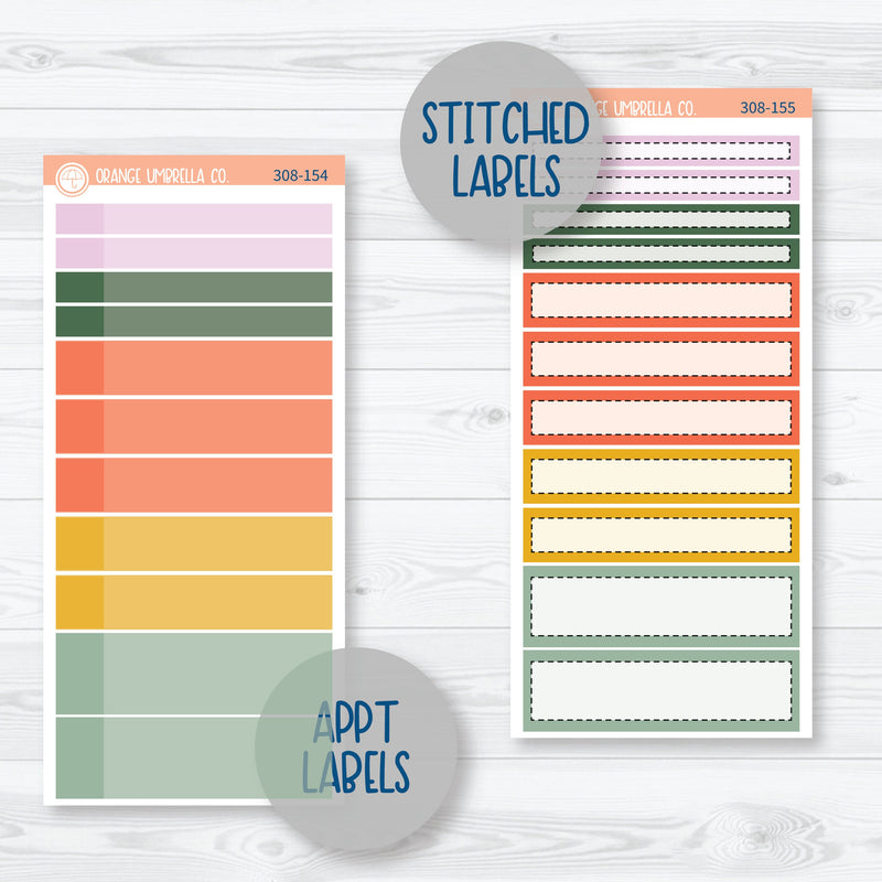 Exhale | Plant Spring 7x9 Plum Daily Planner Kit Stickers | 308-151
