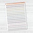 Tiny Heart Planner Stickers from Kits | B-706