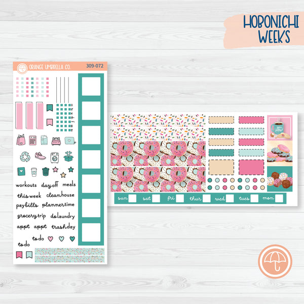 Donuts Hobonichi Weeks Planner Kit Stickers | 309-071