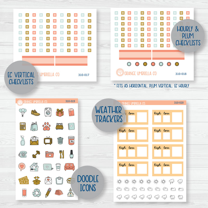 Chicken Kit | Fresh Outta Clucks | Weekly Add-On Planner Kit Stickers | 310-012