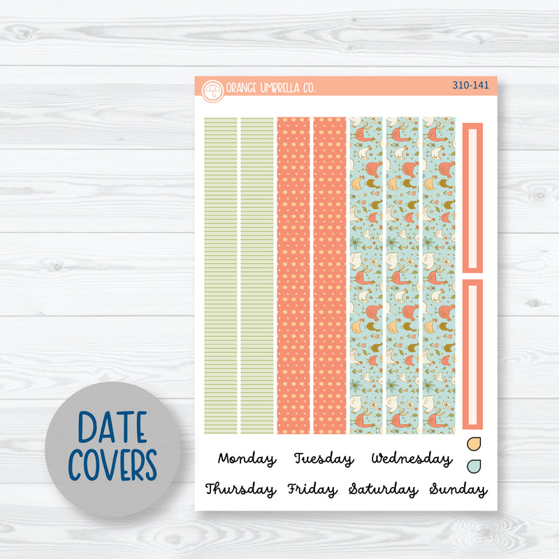 Spring Chicken Kit | A5 Plum Daily Planner Kit Stickers | Fresh Outta Clucks | 310-141