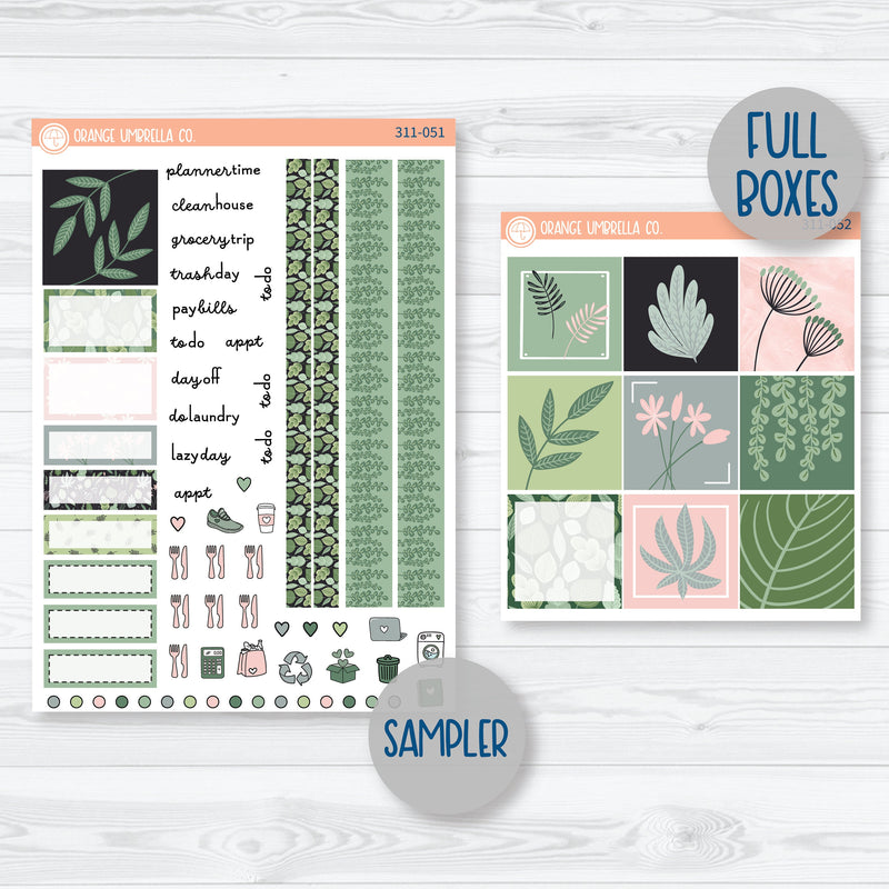 Optimistic | Spring Hobonichi Cousin Planner Kit Stickers | 311-051