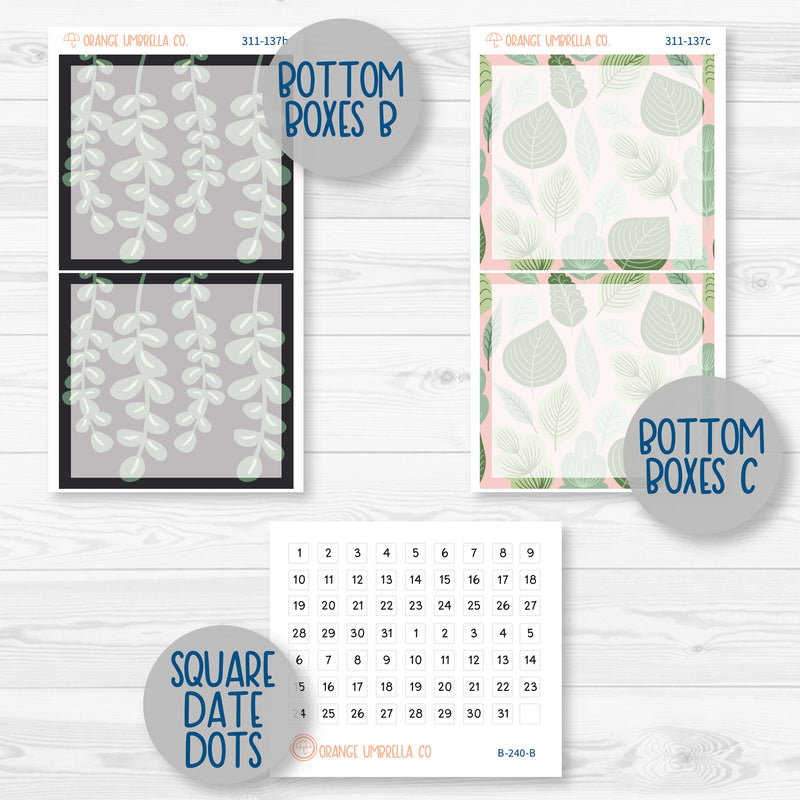 Optimistic | Spring 7x9 Daily Duo Planner Kit Stickers | 311-131