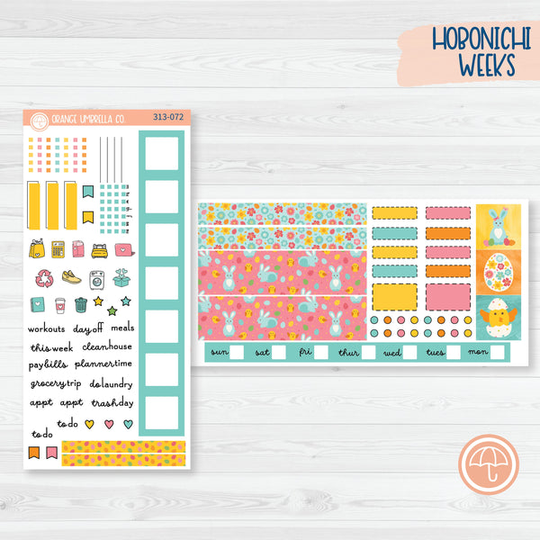 Easter Hobonichi Weeks Planner Kit Stickers | Hatching A Plan | 313-071