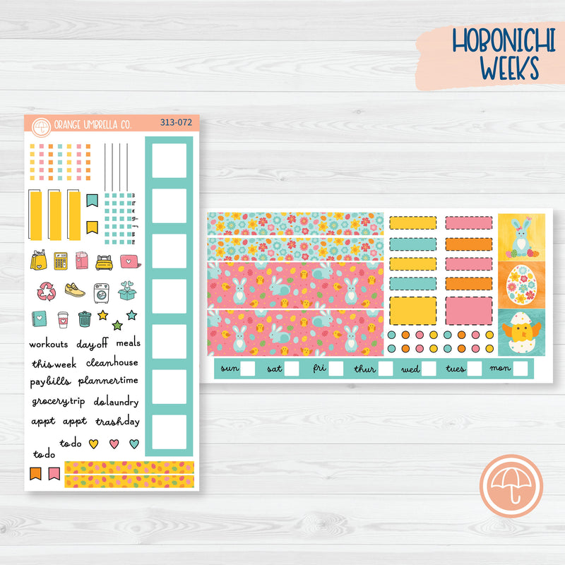 Easter Hobonichi Weeks Planner Kit Stickers | Hatching A Plan | 313-071