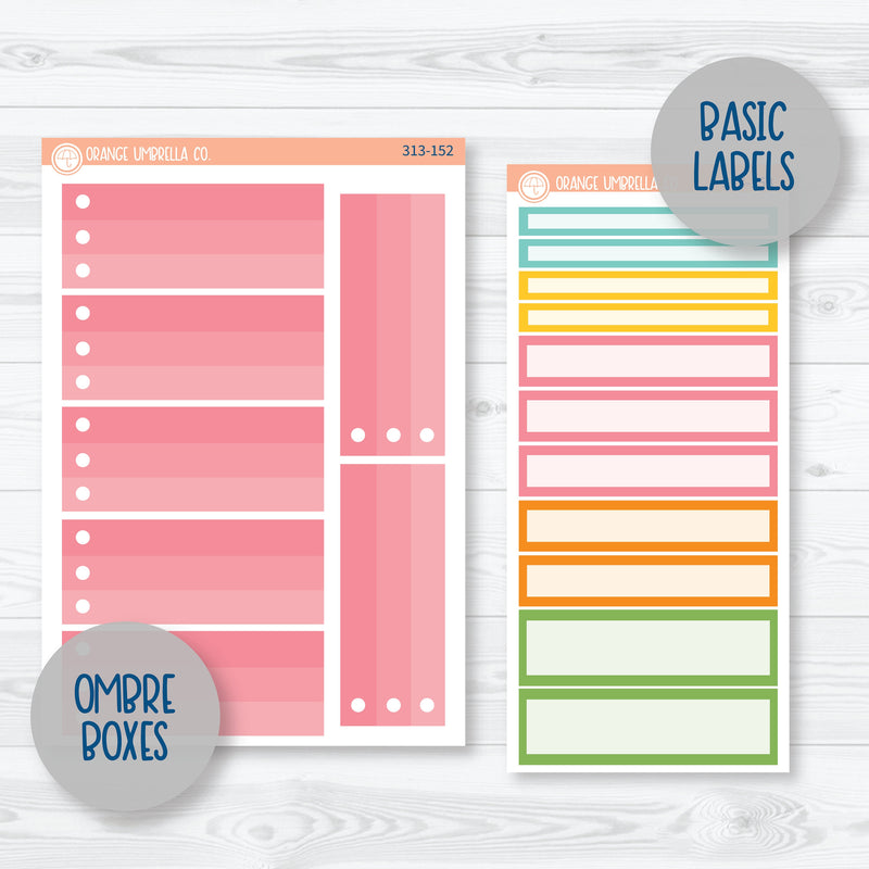 Easter 7x9 Plum Daily Planner Kit Stickers | Hatching A Plan | 313-151