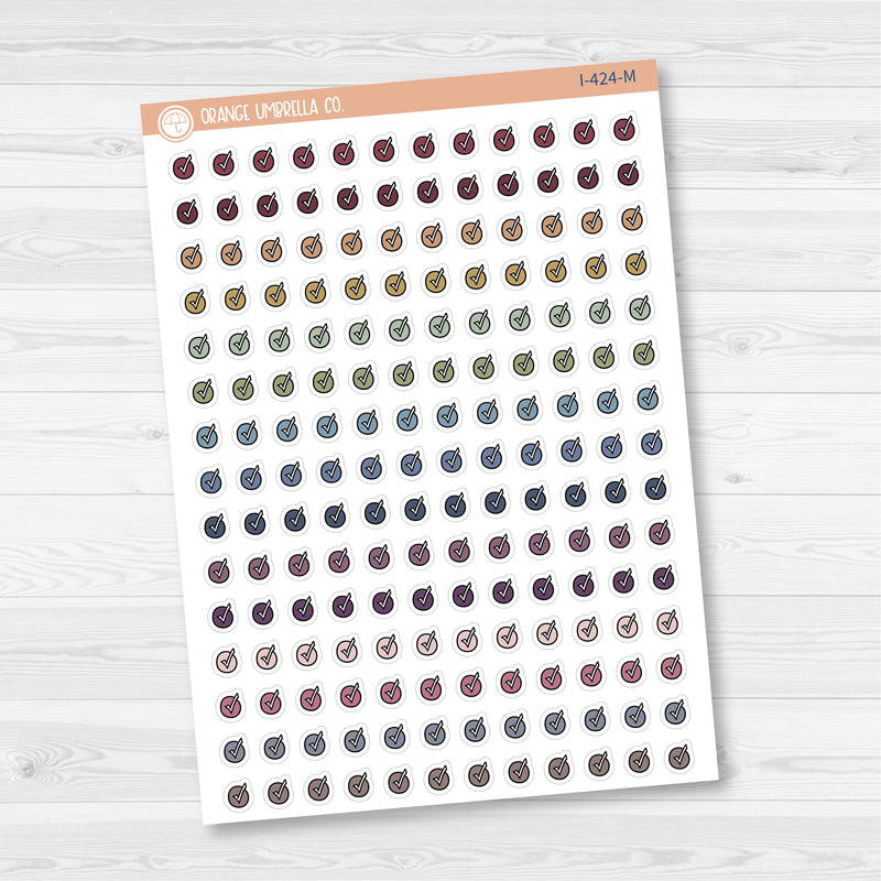 Checkmark Icon Planner Stickers | To Do Lists Icons | I-424