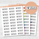 Organize Stickers Icon Script Planner Stickers | FC16| E-283