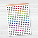 Tiny Tear Drop Flag Planner Stickers from Kits | B-709