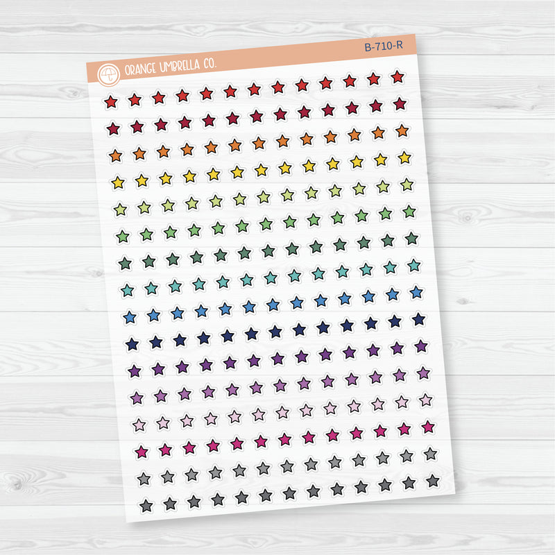 Tiny Star Planner Stickers from Kits | B-710-CM