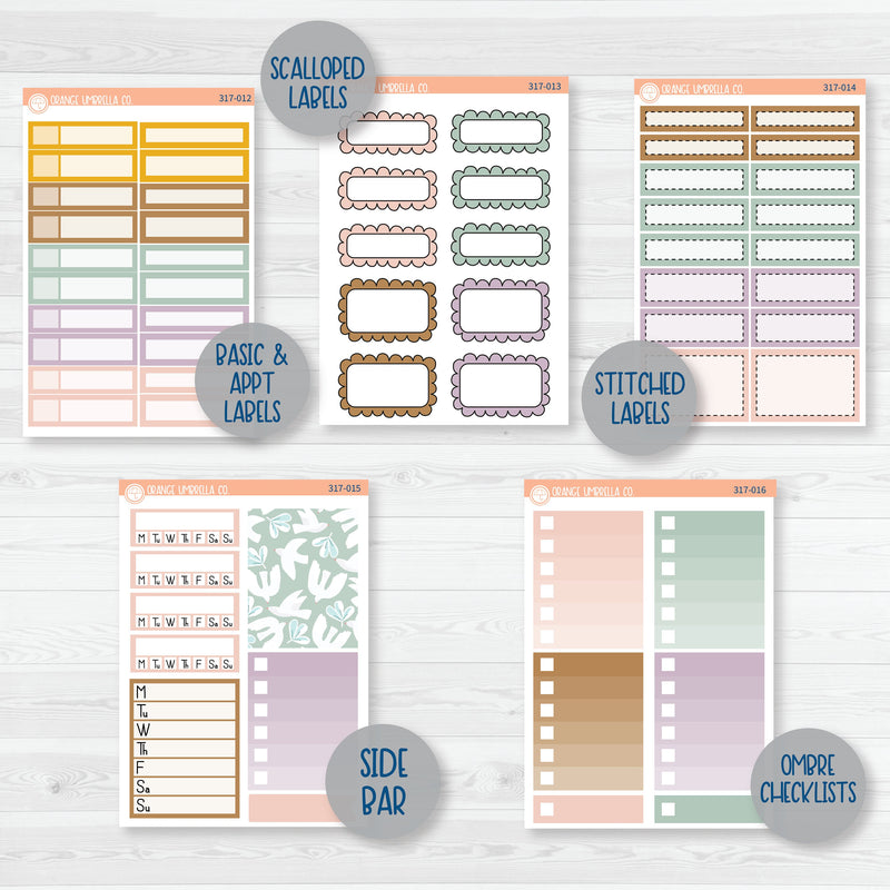 Spring Bird Kit | Weekly Add-On Planner Kit Stickers | Flying High | 317-012