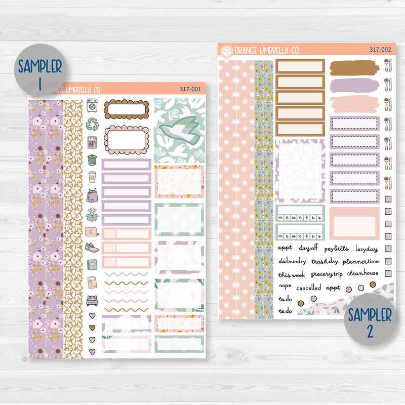 Spring Bird Kit | Weekly Planner Kit Stickers | Flying High | 317-001