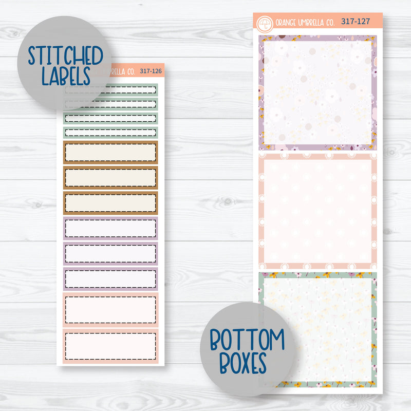 Spring Bird Kit | A5 Daily Duo Planner Kit Stickers | Flying High | 317-121