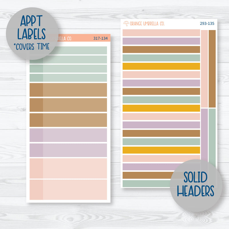 Spring Bird Kit | 7x9 Daily Duo Planner Kit Stickers | Flying High | 317-131