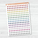 3/12-Tiny Circle Planner Stickers from Kits | B-711