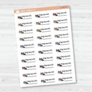 Step Count Event Labels | Step Tracker Exercise Icon Script Planner Stickers | F16 | E-282