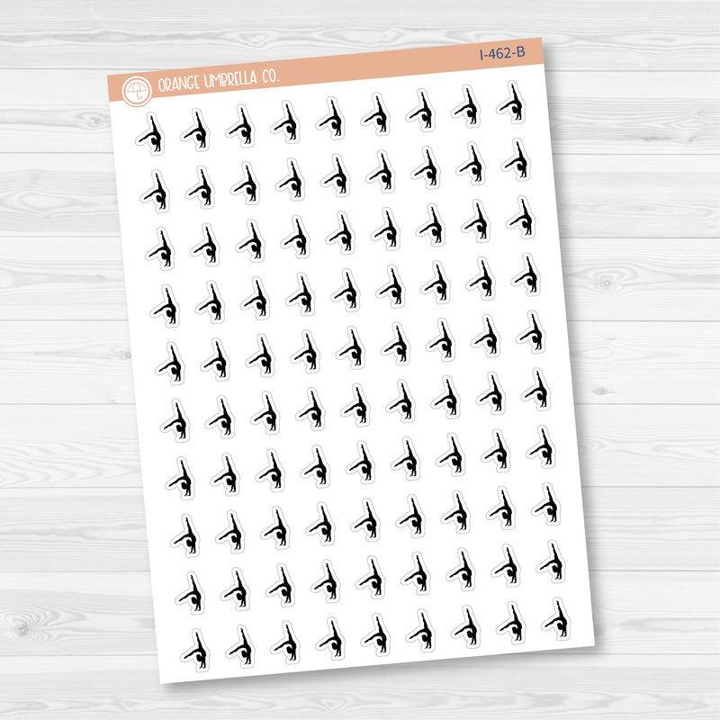 3/12-Gymnastic Icon Planner Stickers | I-462