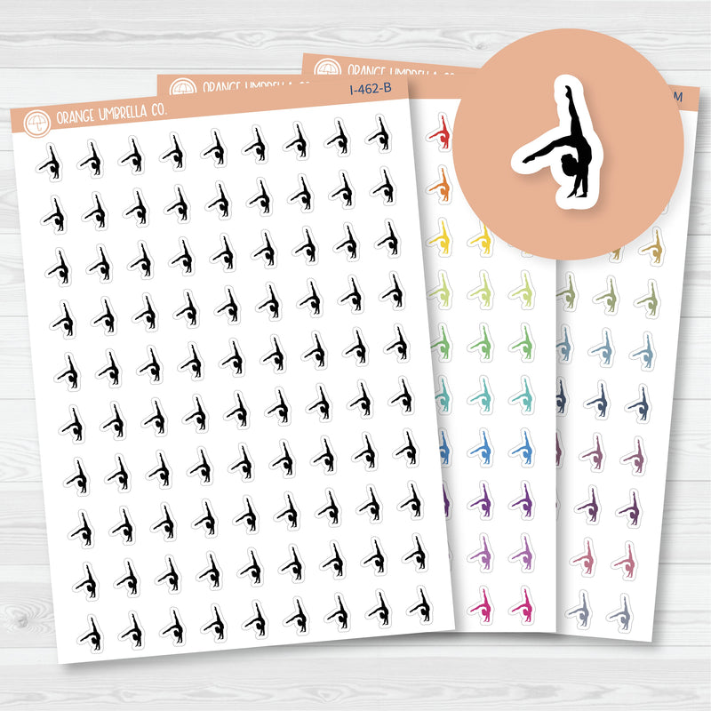 3/12-Gymnastic Icon Planner Stickers | I-462