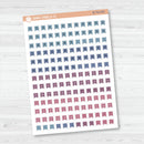 3/12-Flag Date Dots Planner Stickers | 4 Months Planner Stickers | B-712