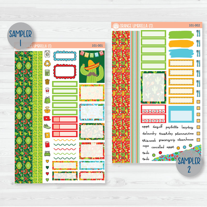Cinco De Mayo Weekly Planner Kit Stickers | Mariachi | 101-001