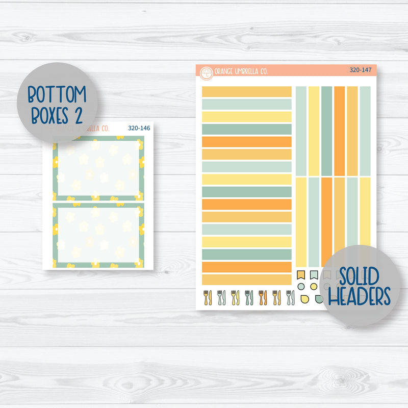 Summer Bumblebee | A5 Plum Daily Planner Kit Stickers | Buzzed | 320-141