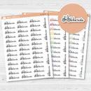 3/12-Bike Ride Planner Stickers | F16 | E-290
